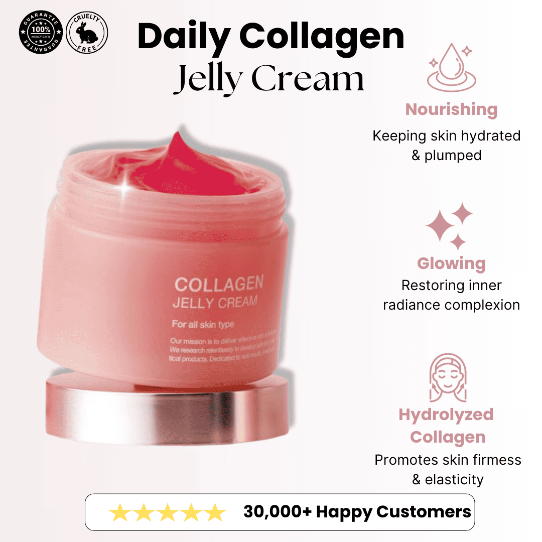 Collagen Jelly Cream: 24-Hour Firming & Hydrating