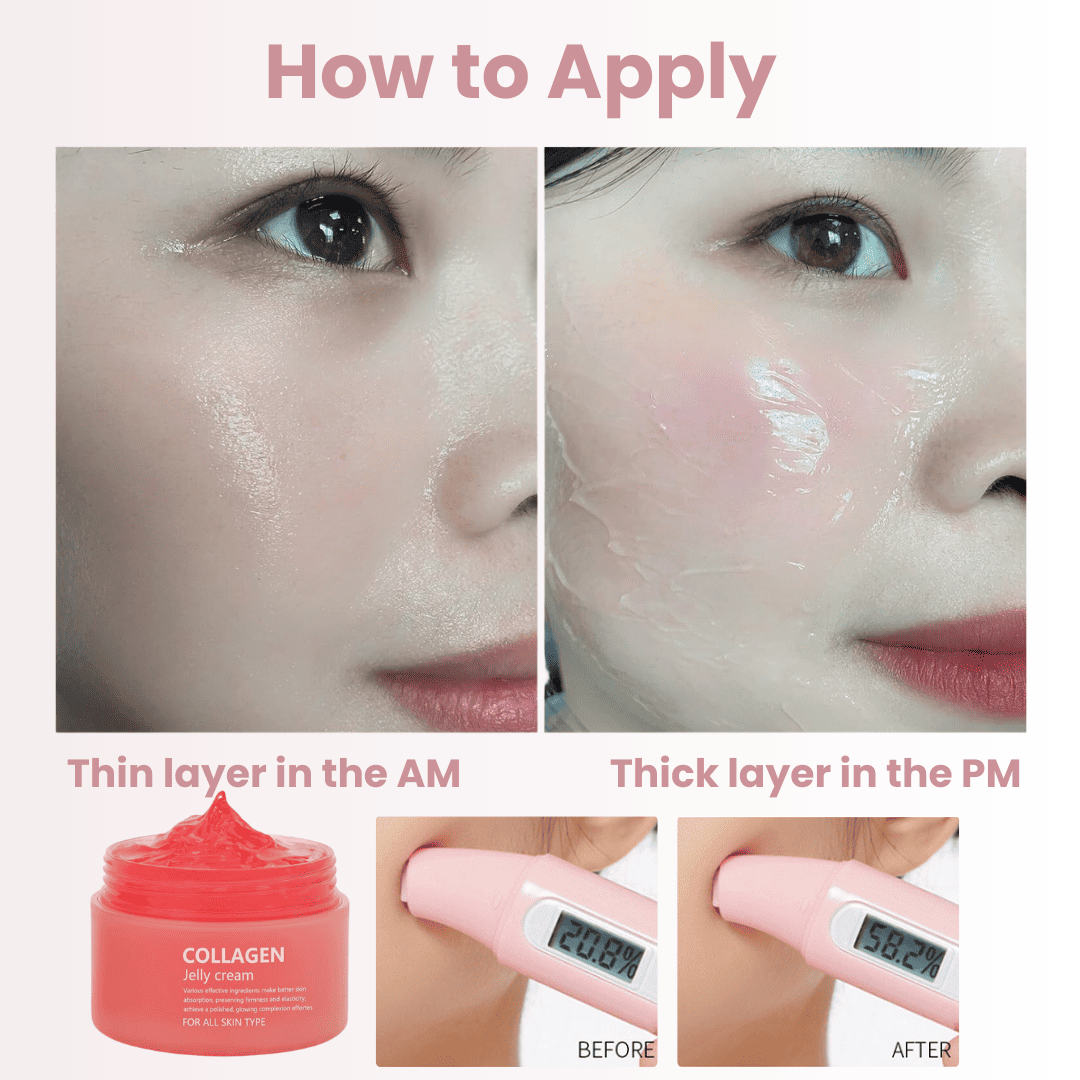 Collagen Jelly Cream: 24-Hour Firming & Hydrating