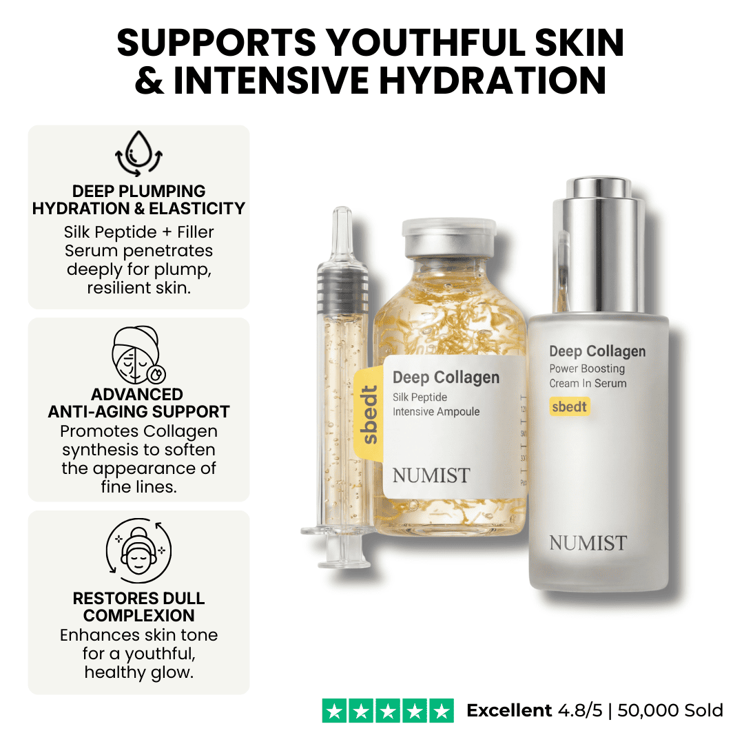 Korean Silk Collagen & Peptide Face-Lift Duo