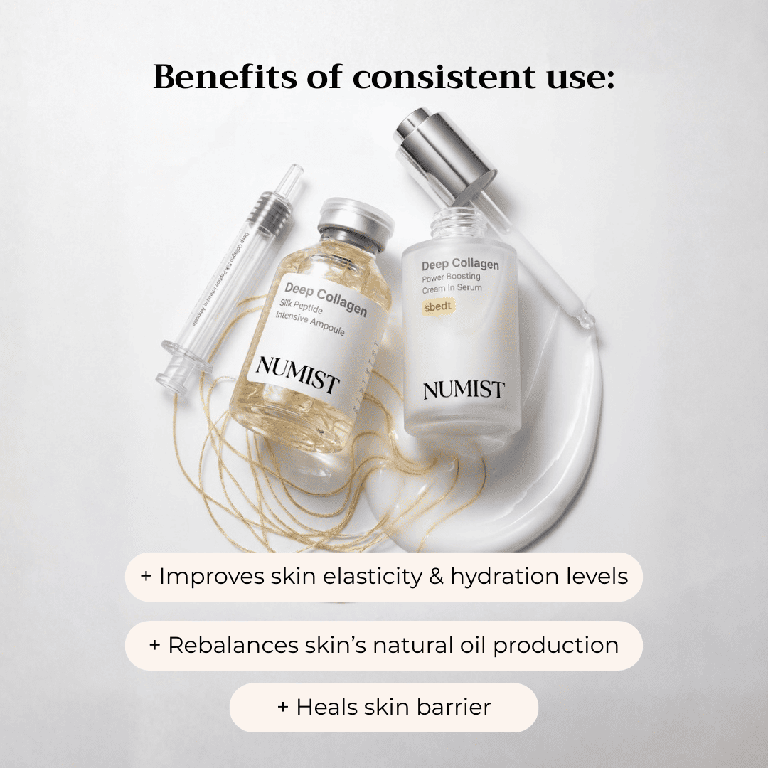 Korean Silk Collagen & Peptide Face-Lift Duo