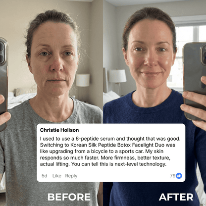 Korean Silk Collagen & Peptide Face-Lift Duo